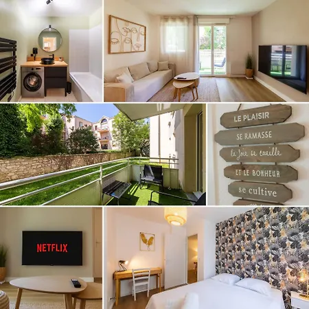 Zenitude-t3-terrasse-parking Apartment