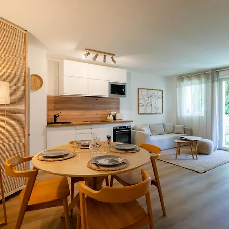Zenitude-t3-terrasse-parking Апартаменты